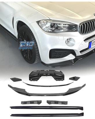 KIT CARROZZERIA BMW X6 F16 LOOK M PERFORMANCE NERO