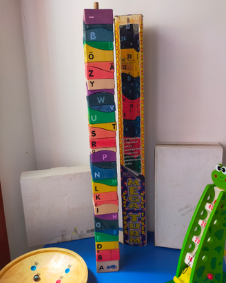 Mega torre gioco in legno educativo