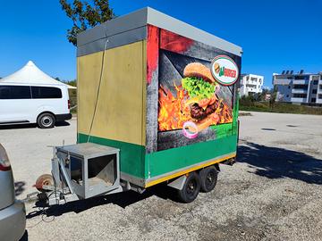 Food truck rimorchio