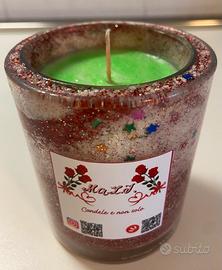 Portacandela decorato a mano