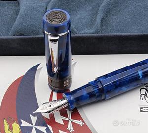 DELTA Rep Marinare Stilografica Pennino oro bianco