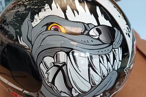 casco moto da bambino