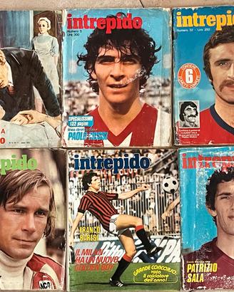 Calcio Riviste Intrepido anni ’70