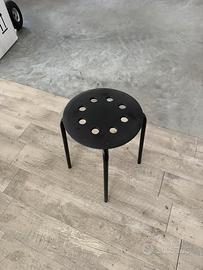 Sgabello nero IKEA MARIUS - come nuovo