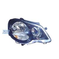 FANALE DESTRO VOLKSWAGEN VW POLO VI 05-09 NERO