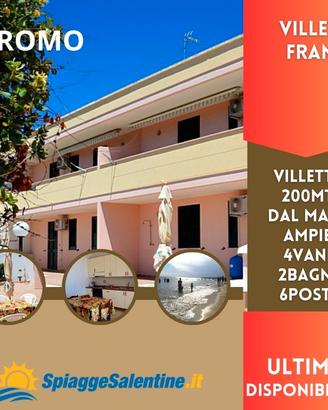 ULTIMA CHIAMATA 49euro A notte VILLA a 200MT MARE