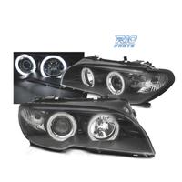FARI BMW E46 COUPE 03-06 XENON ANGEL EYES CCFL FON