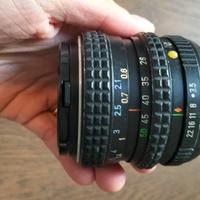 SMC Pentax-M 28mm f/3.5. 
