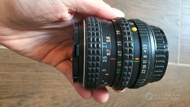 SMC Pentax-M 28mm f/3.5. 
