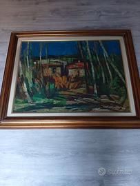 Lamberto Lamberti paesaggio 60x80