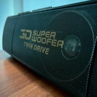 Boombox Hitachi TRK-3D80E Super Woofer Vintage