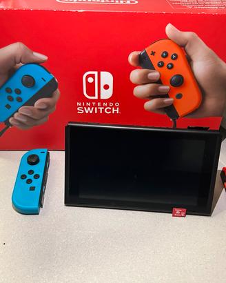 Nintendo swich con moltissimi accessori(giochi)