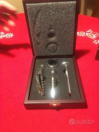 Set sommelier in acciaio