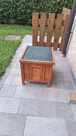 Casetta legno cane piccola taglia