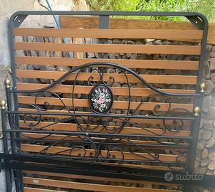 Letto ferro battuto
