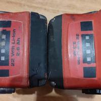2 batterie hilti