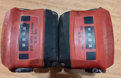 2 batterie hilti