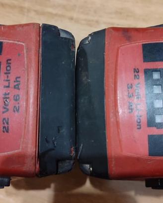 2 batterie hilti