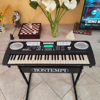 Tastiera Elettronica BONTEMPI con Stand Originale 