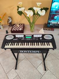 Tastiera Elettronica BONTEMPI con Stand Originale 
