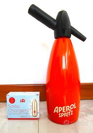 Sifone soda acciaio APEROLSPRITZ collezionismo bar