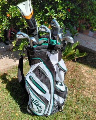Sacca da golf completa di mazze
