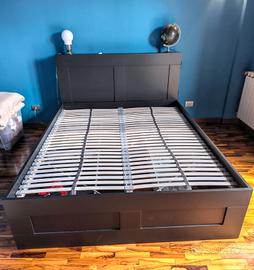 letto matrimoniale Brimnes Ikea 160x200