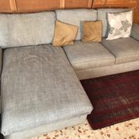 Divano Ikea con chaise longue + fodera ricambio