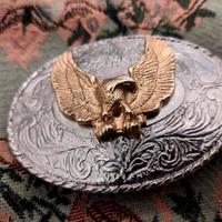 Fibbia America Vintage Anni 80