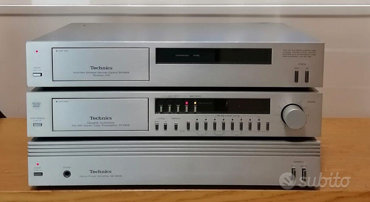 Technics SE-A808 Pre e Finale ST-K808 - Audio/Video In