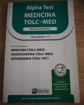 Libro Alpha Test prove di verifica 
