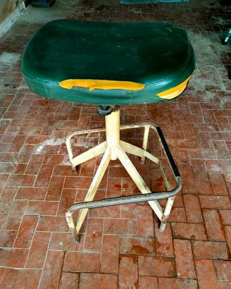 Sgabello Vintage Stile Industrial 