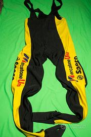 Pantaloni ciclismo invernale Mercatone Uno - Saeco