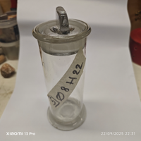 Vaso in vetro antico Albarella farmacia