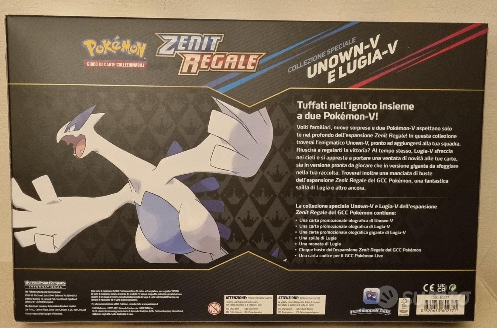 Pokemon carte zenit regale nuovo - Collezionismo In vendita a Milano