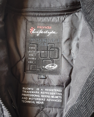 Giubbotto parka scooter Honda lifestyle uomo