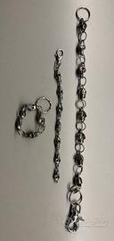 Collana, bracciale e portachiavi