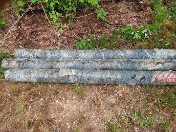 3 rotoli di rete metallica 50m x 2h