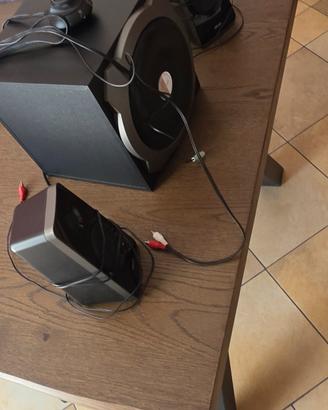 Casse Trust con subwoofer per PC,TV e PlayStation