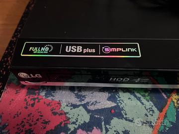 Dvd LG con Hard disk integrato