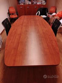 Tavolo ovale da ufficio