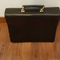 Borsa in pelle marrone