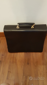 Borsa in pelle marrone