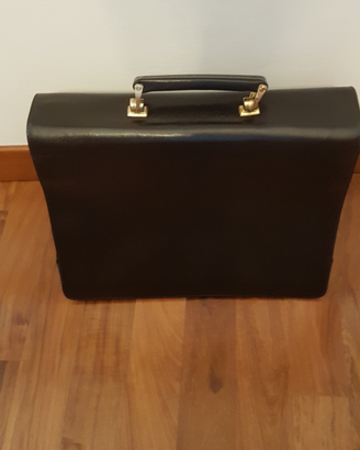 Borsa in pelle marrone