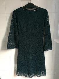 Abito Motivi in pizzo verde