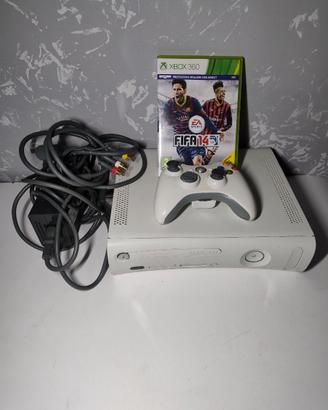 Xbox 360 Fat con cavi e Fifa 14