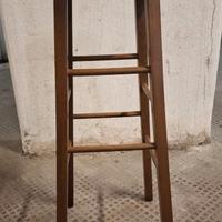 Sgabello pub legno