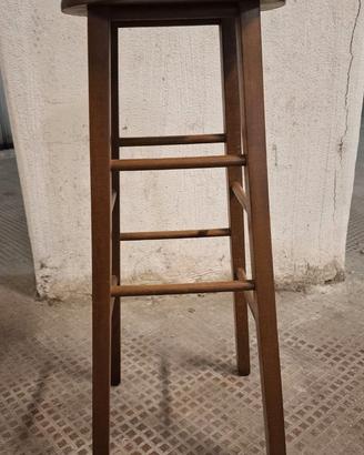 Sgabello pub legno