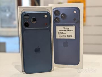 iPhone 17 Pro Max 256GB blu usato garanzia 