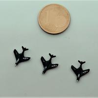 3 AEREI Grumma F9F COUGAR BLU MINIATURA 1:1250